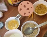 รูปขั้นตอนการทำที่ 2 ของ คุกกี้ข้าวโอ้ตWheat flakes แบบง่ายๆ