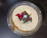 A picture of step 3 of Gulkand Ice cream.
