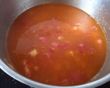 Foto del paso 3 de la receta: Crema fría de zanahoria y tomate con crujiente de garbanzos