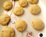 A picture of step 1 of Buttered cookies.