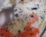 A picture of step 3 of Egg pudding trifle.