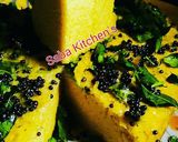 A picture of step 6 of Dhokla.