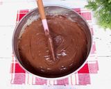 Foto langkah ke 11 dari resep BROWNIES CHEESECAKE CAKE KUKUS | Moist, Nyokelat, Nyuss.