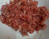 A picture of step 2 of American burger.