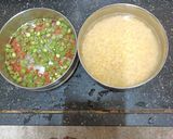 A picture of step 1 of Dalia (Broken Wheat) Khichdi.