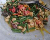 Foto langkah ke 3 dari resep Sayur kacang panjang campur.