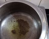 A picture of step 1 of Baigan aloo in gravy.