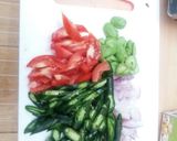 Foto langkah ke 2 dari resep Cumi Petai Cabe Hijau.