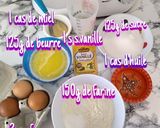 Une image de l'étape 1 de Madeleine Hervé cuisine.