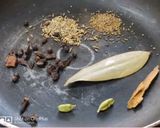 A picture of step 1 of Spicy chole.