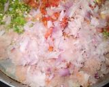 A picture of step 1 of Chapli kabab.