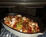 A picture of step 7 of Sweet roasted winter veg: Child friendly.