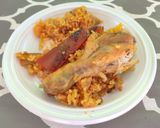 Foto del paso 12 de la receta Paella de pollo con verduras