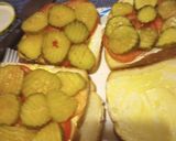 A picture of step 3 of Mischmasch Sandwich.