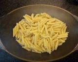 Foto del paso 12 de la receta Pasta gratinada con salsa boloñesa, bbq y Cheddar 🧀🌶️🍝