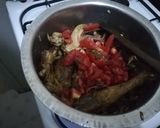 A picture of step 5 of Chicken dry fry.