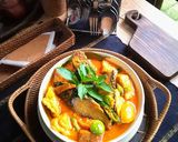 Foto langkah ke 6 dari resep Ikan Pindang Cue,Tahu,Tempe,Kuah Santan.