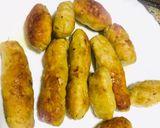 A picture of step 4 of White rice with chicken koofta.