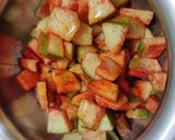 A picture of step 4 of Instant Mango Pickle.