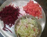 A picture of step 1 of Beetroot salad.