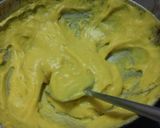 A picture of step 3 of Paneer Khandvi roll.