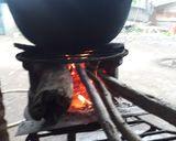 A picture of step 5 of Chicken Tamales...🇸🇻.