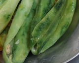 A picture of step 6 of Raw mango stuffed bittergourd.