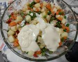 Foto del paso 3 de la receta: Ensaladilla rusa rellena de huevos
