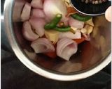 A picture of step 4 of Chana masala.