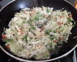 A picture of step 2 of Clear veg soup.