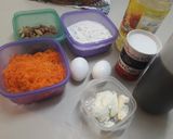 Foto del paso 1 de la receta: Budín de zanahoria y frutos secos