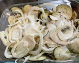 Une image de l'étape 8 de Gratin de fenouils et aubergine au pesto et parmesan.