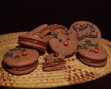 Foto del paso 3 de la receta: Alfajores de chocolate navideños