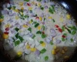 A picture of step 2 of Vegetable Corn Uttapam.