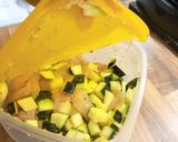 Színes nyári csirketál recept fázis 2 fotója