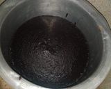 A picture of step 1 of Dark Chocolate Cake.