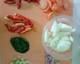 Foto langkah ke 1 dari resep 09. Udang Mawut Pedas Asam Manis.