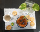 A picture of step 4 of Instant Poha Chakali.
