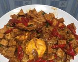 Foto langkah ke 5 dari resep Telur Ceplok-Tahu bumbu Kecap.