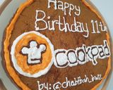 Foto langkah ke 6 dari resep Toast ala Roti Boy versi Bday Cake Simple with WhipCream.