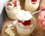 Foto del paso 3 de la receta: Natillas de chocolate blanco con 4 ingredientes 🤍