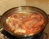 A picture of step 4 of Shaoxing Drunken Shrimp.