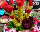 A picture of step 7 of Fruit Lollipop and Vegetable Basket.