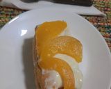 Foto del paso 4 de la receta: Torta fría de melocotón con vainillas y crema