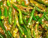 A picture of step 2 of Chilli pickle.