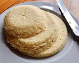Hình bước làm 7 của món 💚 Bánh Bông Lan Phú Sĩ - Bông Lan Lá Dứa Hấp (Gâteau aux feuilles de pandan cuit à la vapeur)