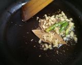 A picture of step 2 of Kumro Shaag Chorchori (Pumpkin Leaves Curry).