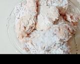 A picture of step 5 of KFC style zinger Burger.
