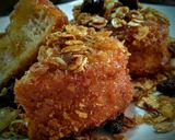 Foto del paso 7 de la receta: Torrijas españolas cubiertas con granola y miel de abejas