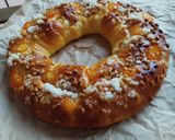 Foto del paso 19 de la receta: Roscón de Reyes 2026 v1: Relleno de mazapán con kumquats confitados